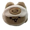 Brown plush dolls, cute throw pillows, plush toys, home decoration items Item Picture